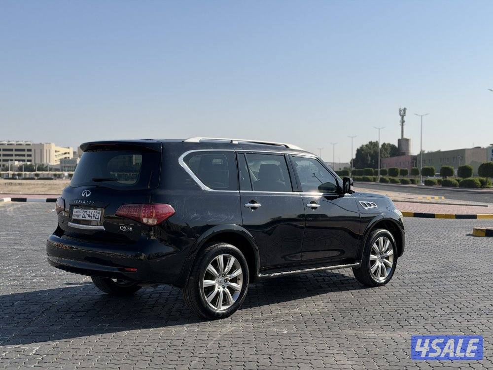 إنفينيتي QX 56 موديل 2012 وكالة الكويت سيرفس الوكاله بحاله ممتازه جدا8