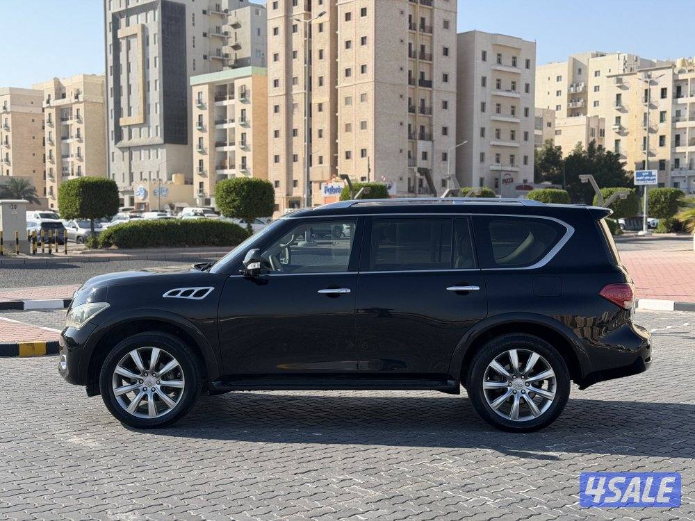 إنفينيتي QX 56 موديل 2012 وكالة الكويت سيرفس الوكاله بحاله ممتازه جدا9
