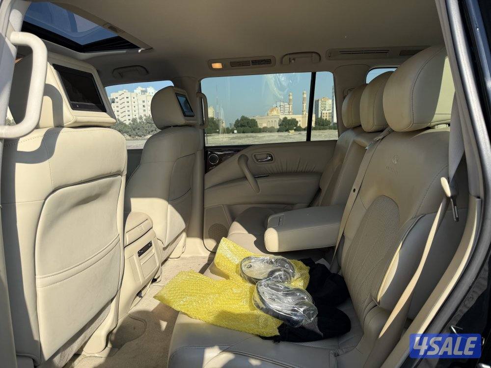 إنفينيتي QX 56 موديل 2012 وكالة الكويت سيرفس الوكاله بحاله ممتازه جدا10