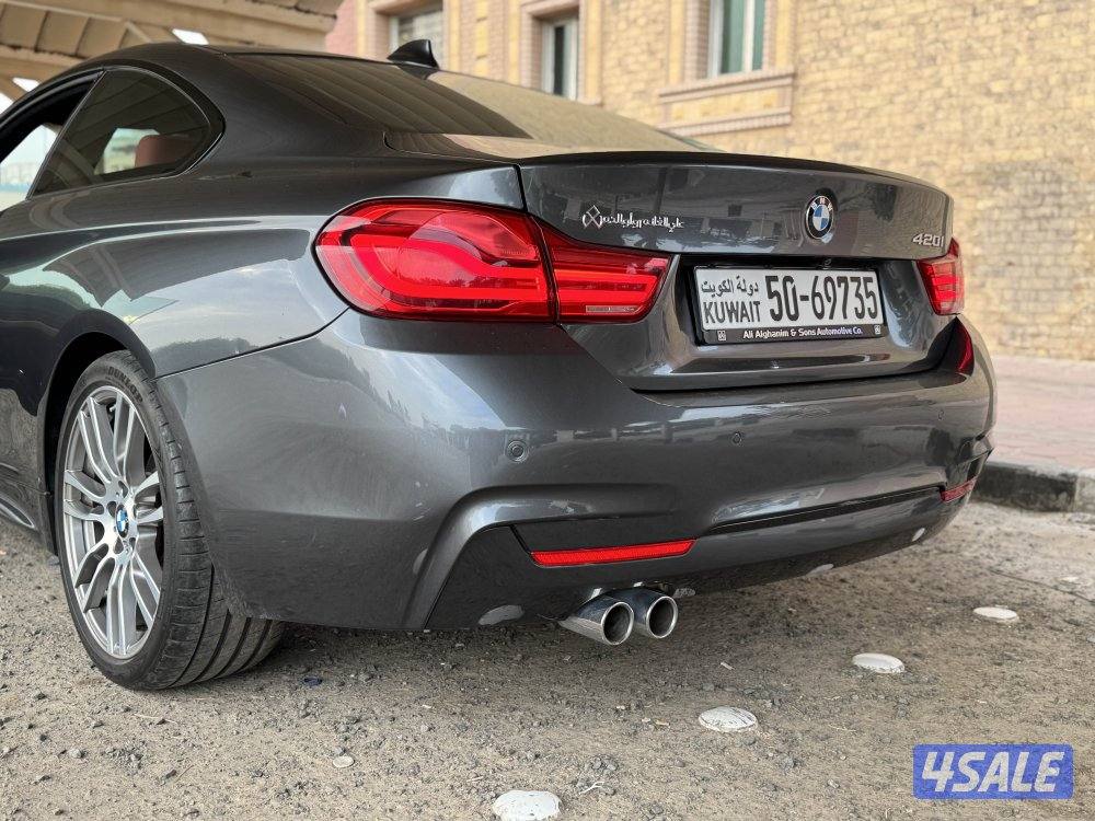 للبيع bmw 420i عداد 100 شرط الفحص بالكامل2