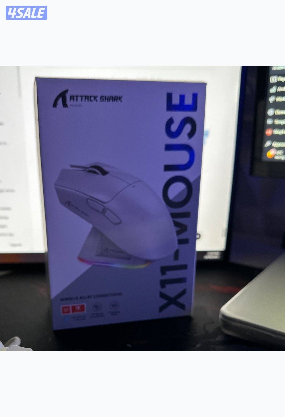 Attack shark x11 mouse black and white1