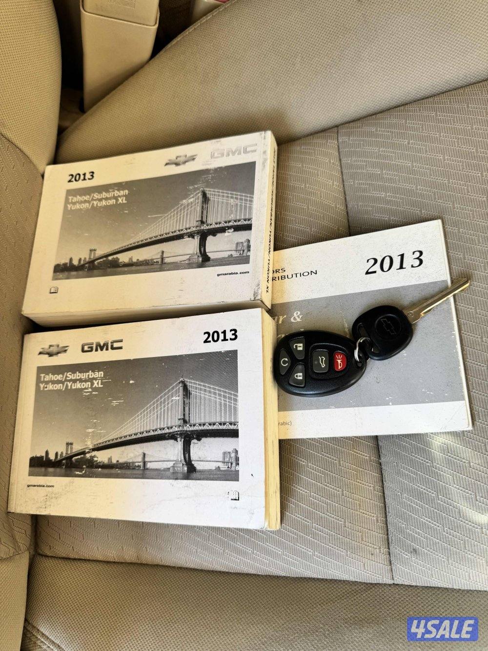 تاهو 2013 شرط الفحص قير مكية شاصي البدي قطعتين تجميلي بحالة الوكالة4