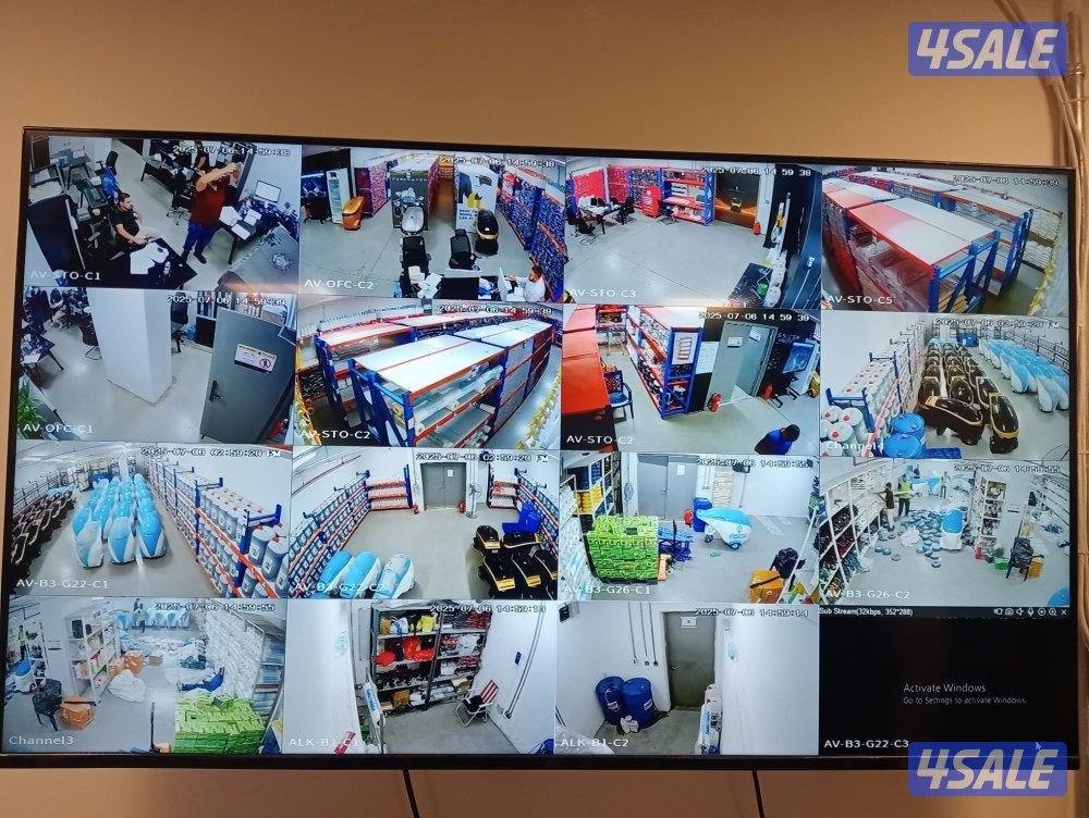 تركيب وصيانة جميع انواع كاميرات المراقبة3