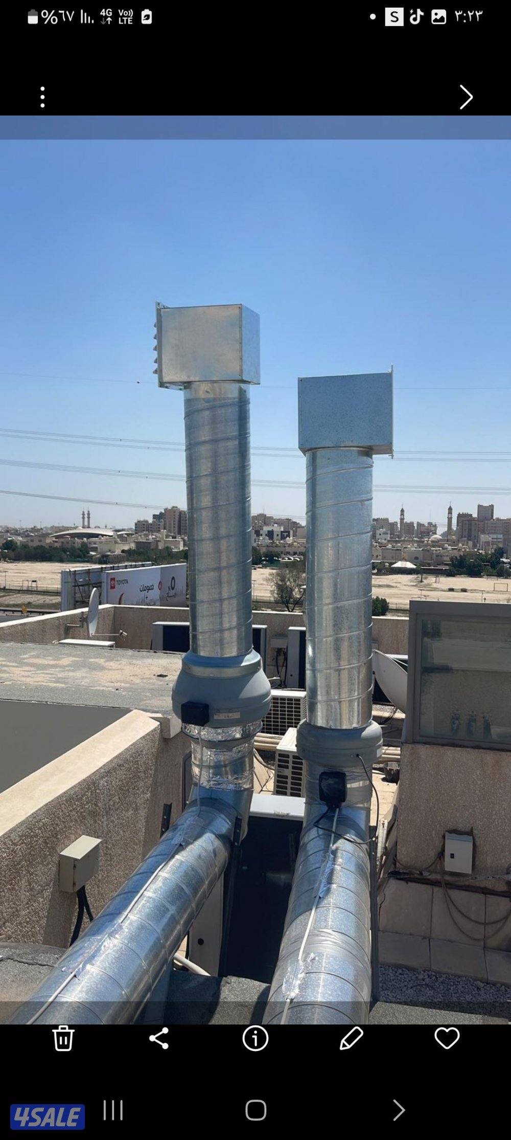 تهويه مركزيه شفاطات مطابخ6