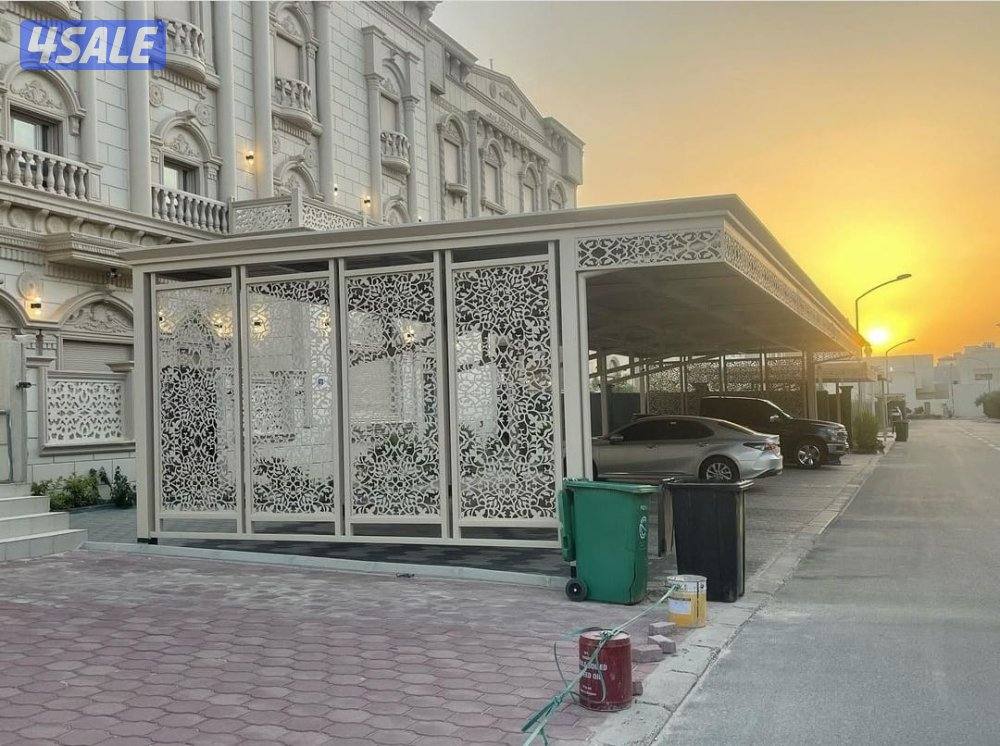 حداد هندي شغل درجه اولي مظلات خشبي خام كيربي ابواب درابزين3