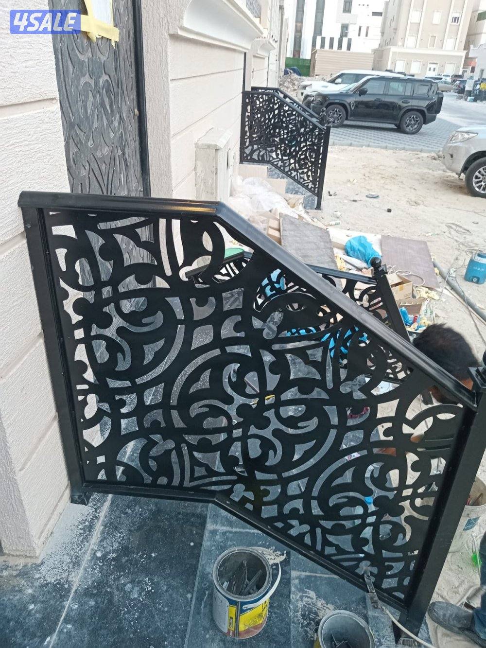 حداد هندي شغل درجه اولي مظلات خشبي خام كيربي ابواب درابزين9