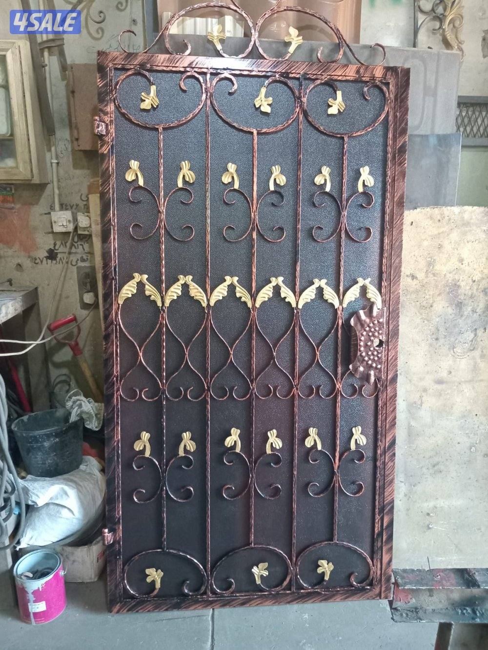 حداد هندي شغل درجه اولي مظلات خشبي خام كيربي ابواب درابزين10