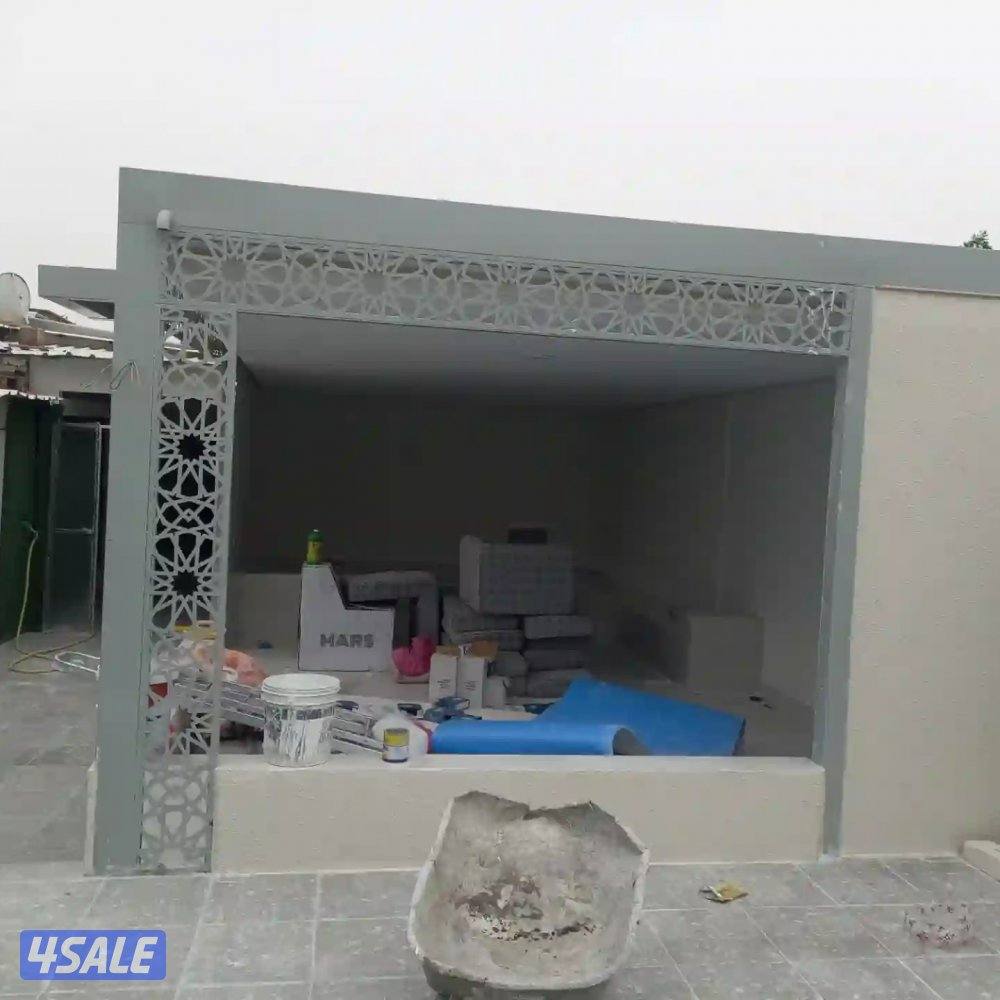 حداد هندي شغل درجه اولي مظلات خشبي خام كيربي ابواب درابزين12