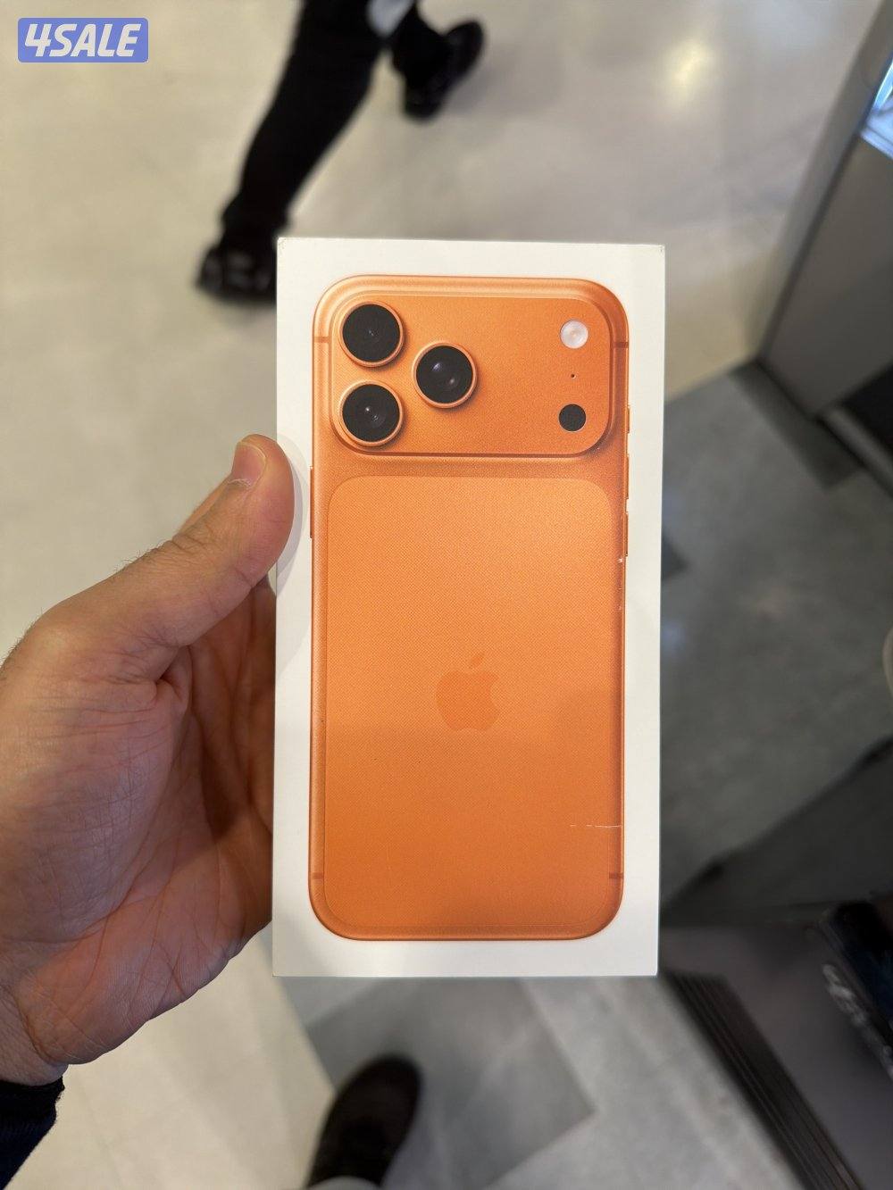 ايفون ١٧ برو ماكس ٢٥٦ اورنج جديد عربي0