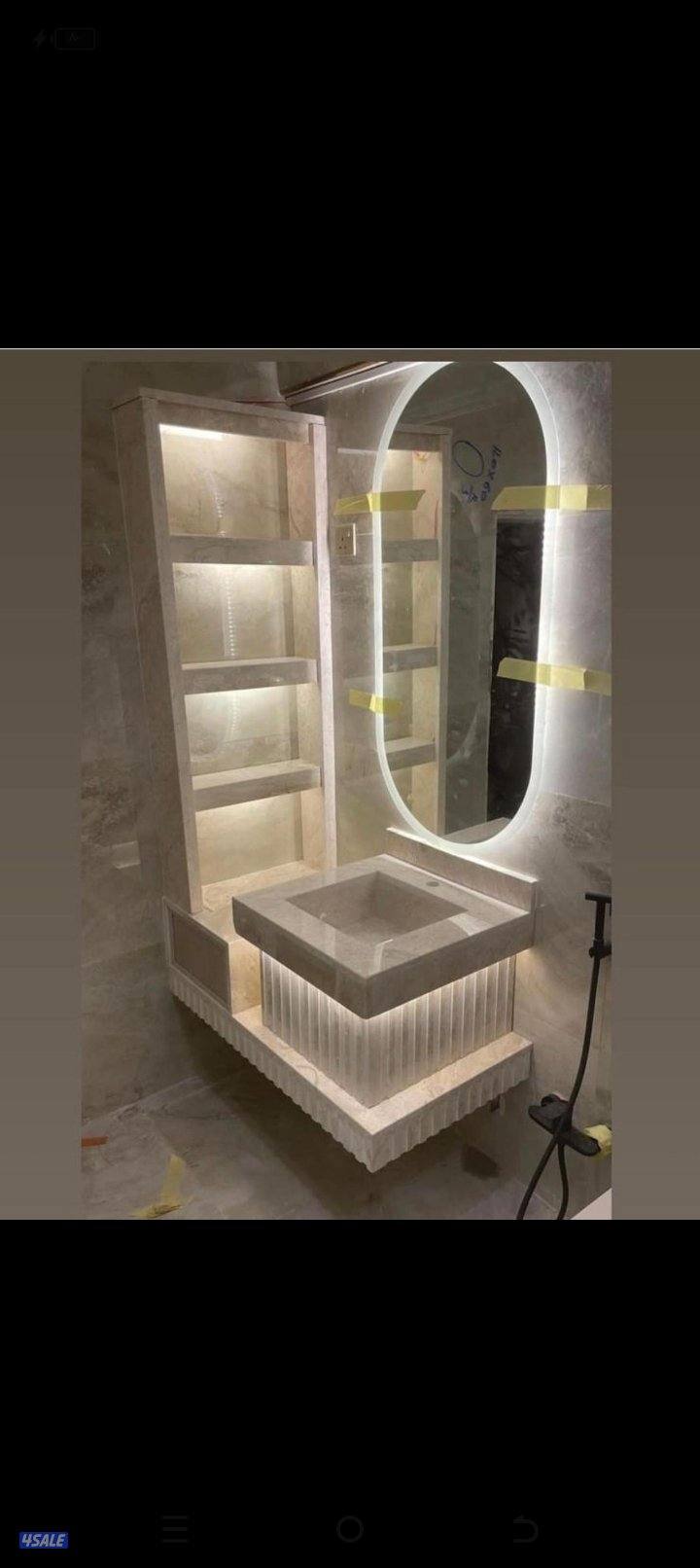 مقاول سيراميك وصحي وعازل تكسير وترميم وتوسعات وهدم طوف3