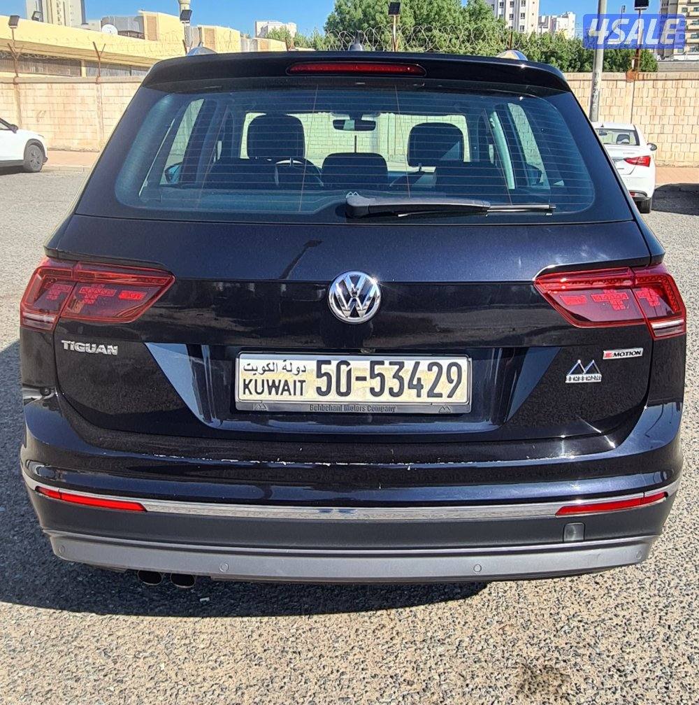 فولكس فاجن تيجوان _ موديل 2018 ( صبغ وكالة) عداد 223 Km5