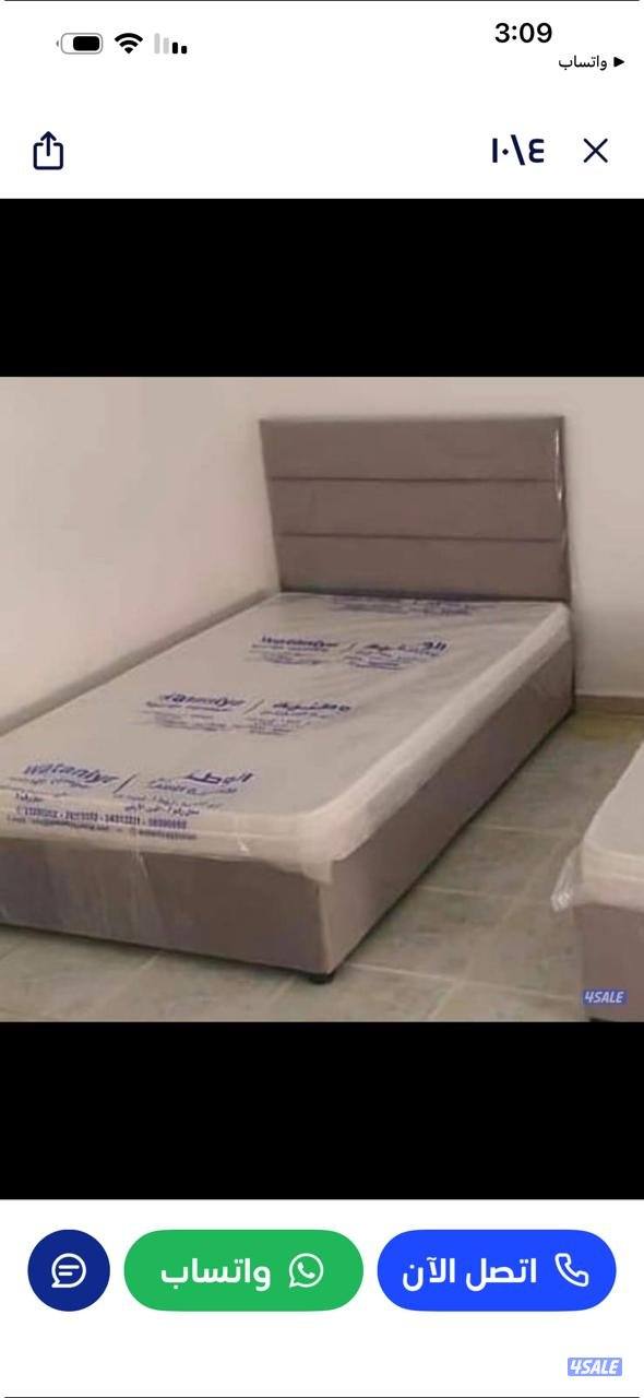 سراير وفرشات جميع المقاسات وسراير اطفال7