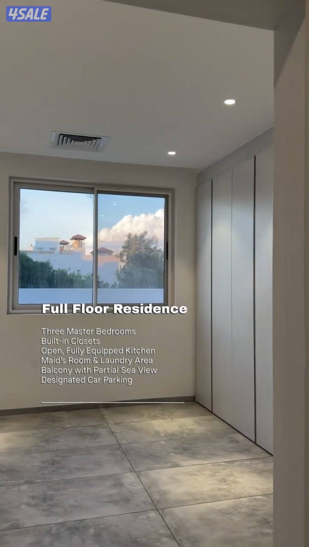 3-Master Bedroom Apartment with Balcony8