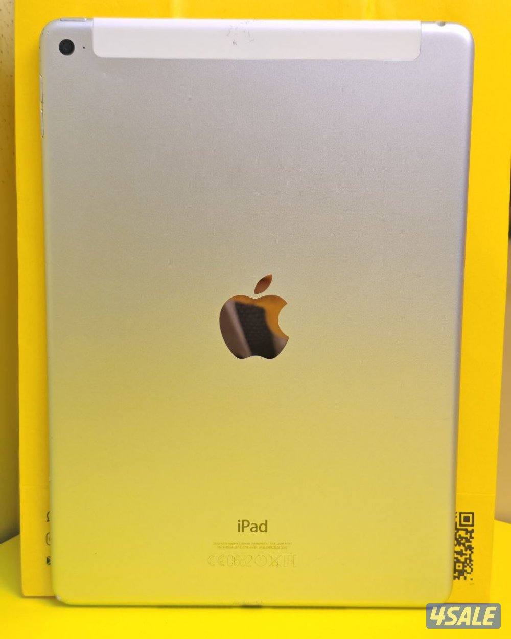 ايباد اير 2 – 128 جيجا يدعم شريحة iPad Air 2 128GB Silver Cellular 4G2