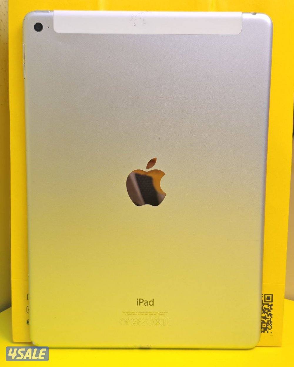 ايباد اير 2 – 128 جيجا يدعم شريحة iPad Air 2 128GB Silver Cellular 4G3
