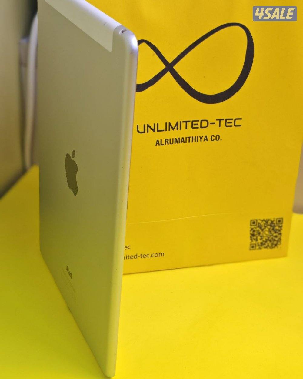 ايباد اير 2 – 128 جيجا يدعم شريحة iPad Air 2 128GB Silver Cellular 4G7