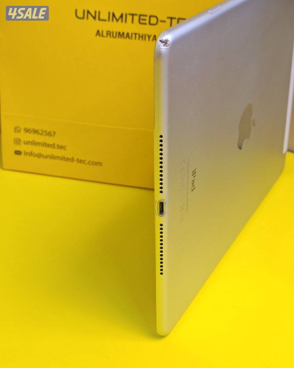 ايباد اير 2 – 128 جيجا يدعم شريحة iPad Air 2 128GB Silver Cellular 4G9