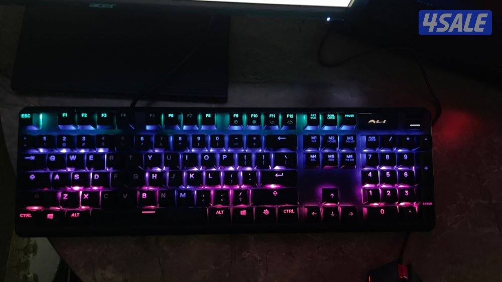 سيت اب كامل معا شاشة كرت 3060ti RTX كل اغراضه وياه4