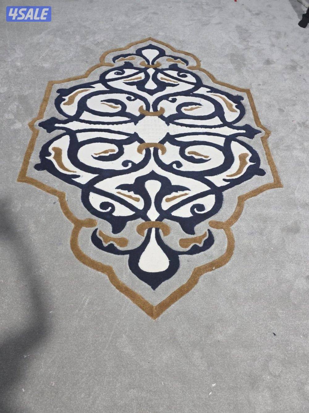 سجاد مساند بغلي وسعودي نقشات حفر باركيه ثيل صناعي كل مايخص الثاث3