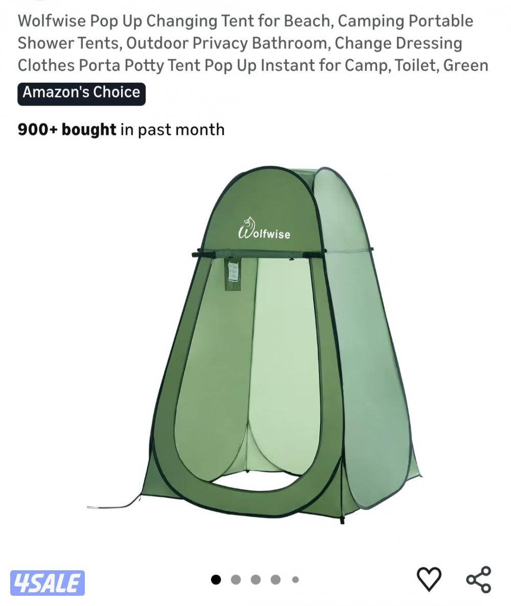 🏕️ معدات تخييم للبيع (باكج واحد)
خيمة Coleman Instant Cabin 4
تتسع 43
