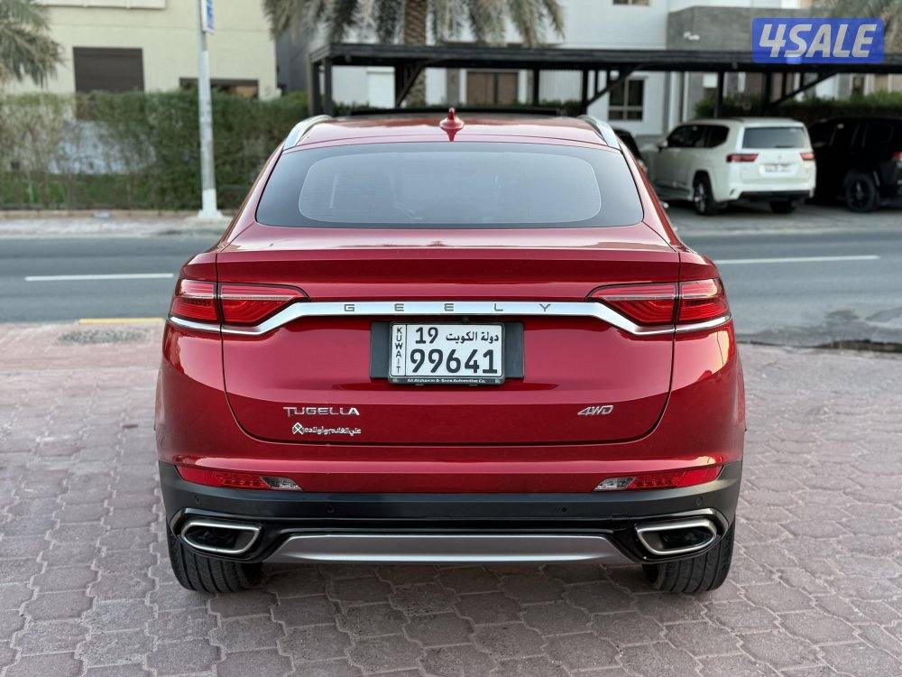 جيلي توجيلا 2022 صبغ الوكاله شرط الفحص5