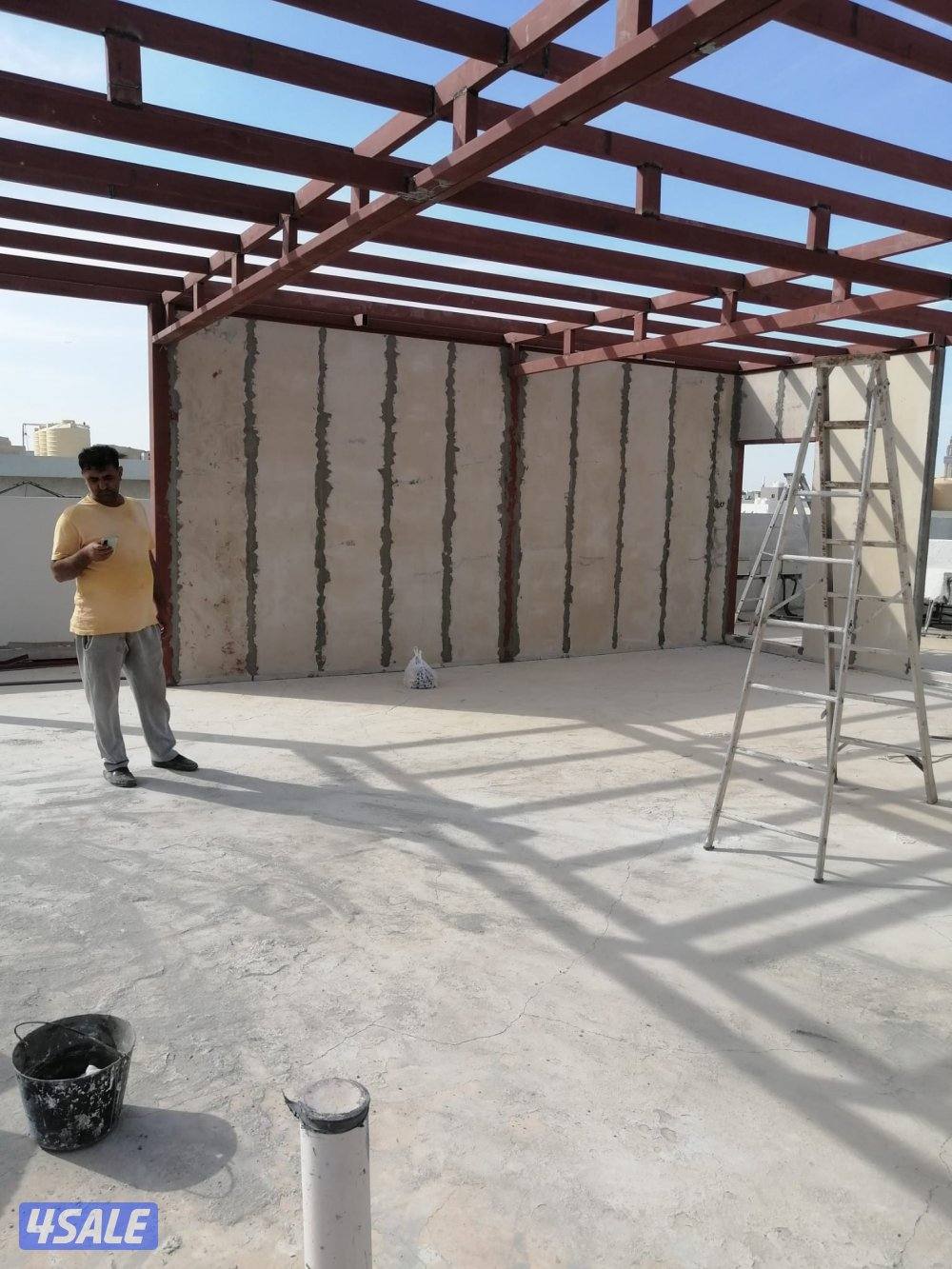 حداده مظلات وغرف ساندوتش بانل3