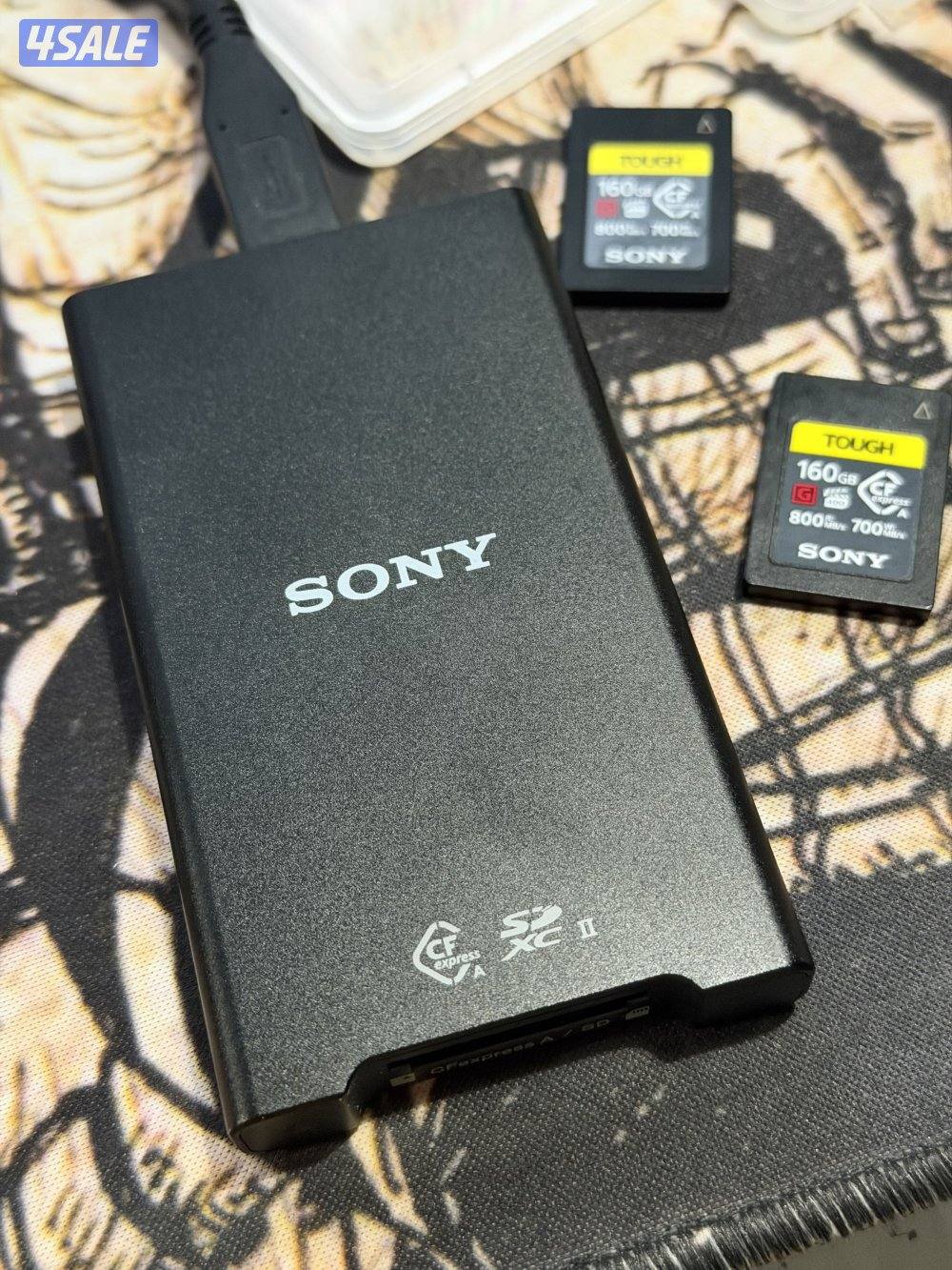 Sony 160GB Memory Card Type A Tough x2 with Card Reader1