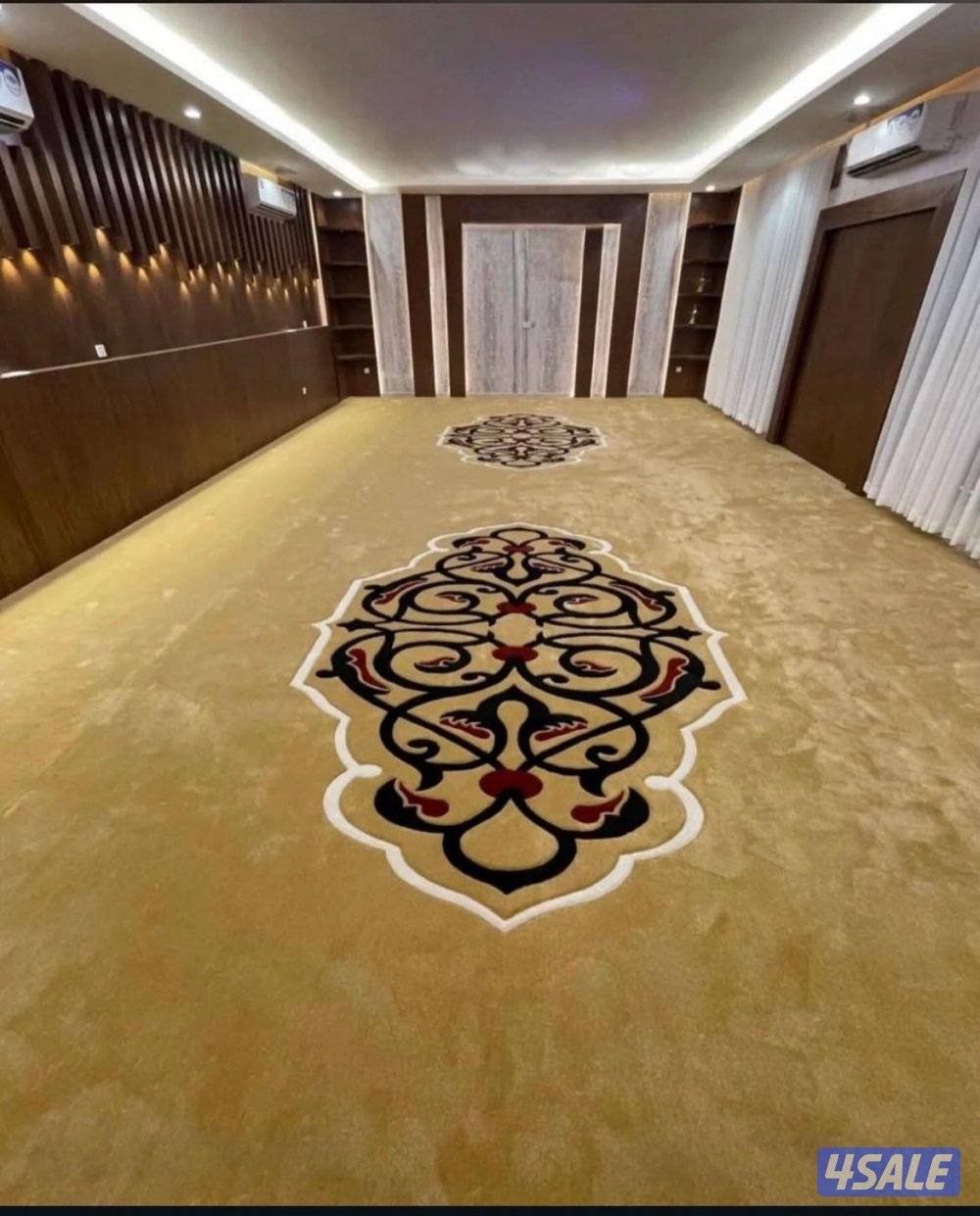 بيع سجاد تركي سميك توصيل سجاد تركيب سجاد نقش يدوي على السجاد.10