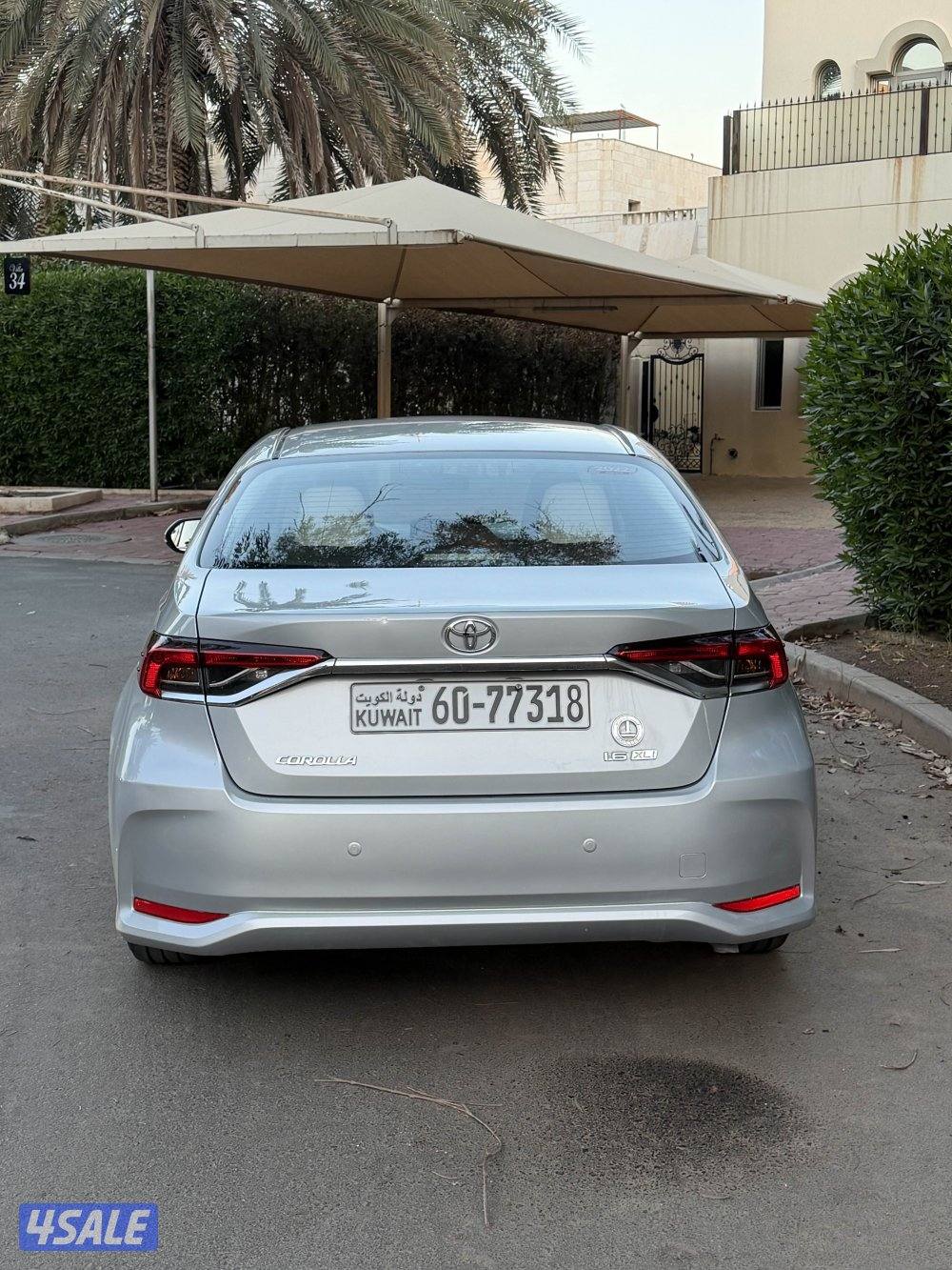 للبيع تويوتا كورولا موديل 20224