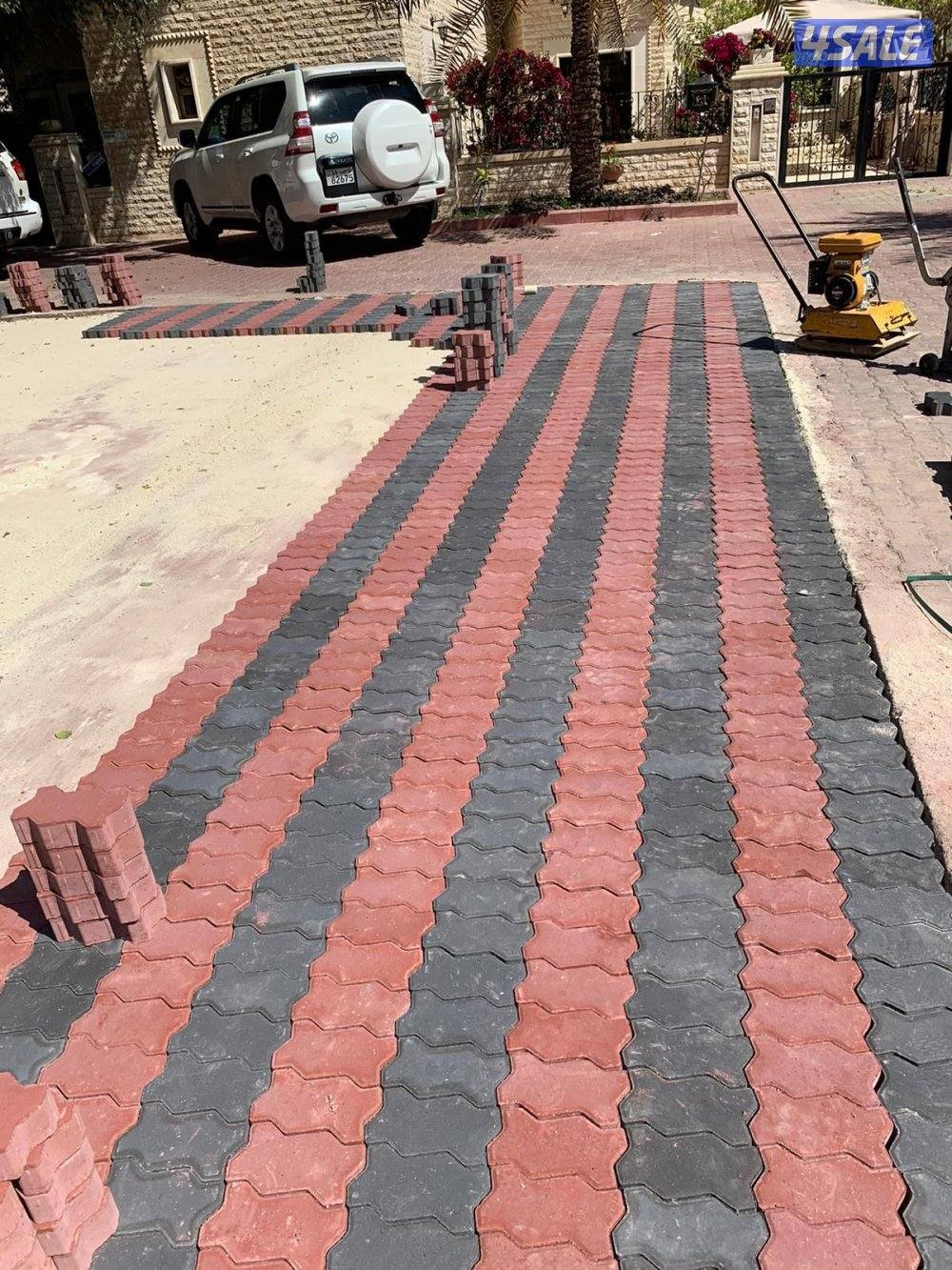 معلم بلاط متدخل وكربستون وصب مزييك أرضيات وجلي رخام توريد وتركيب اسعار4