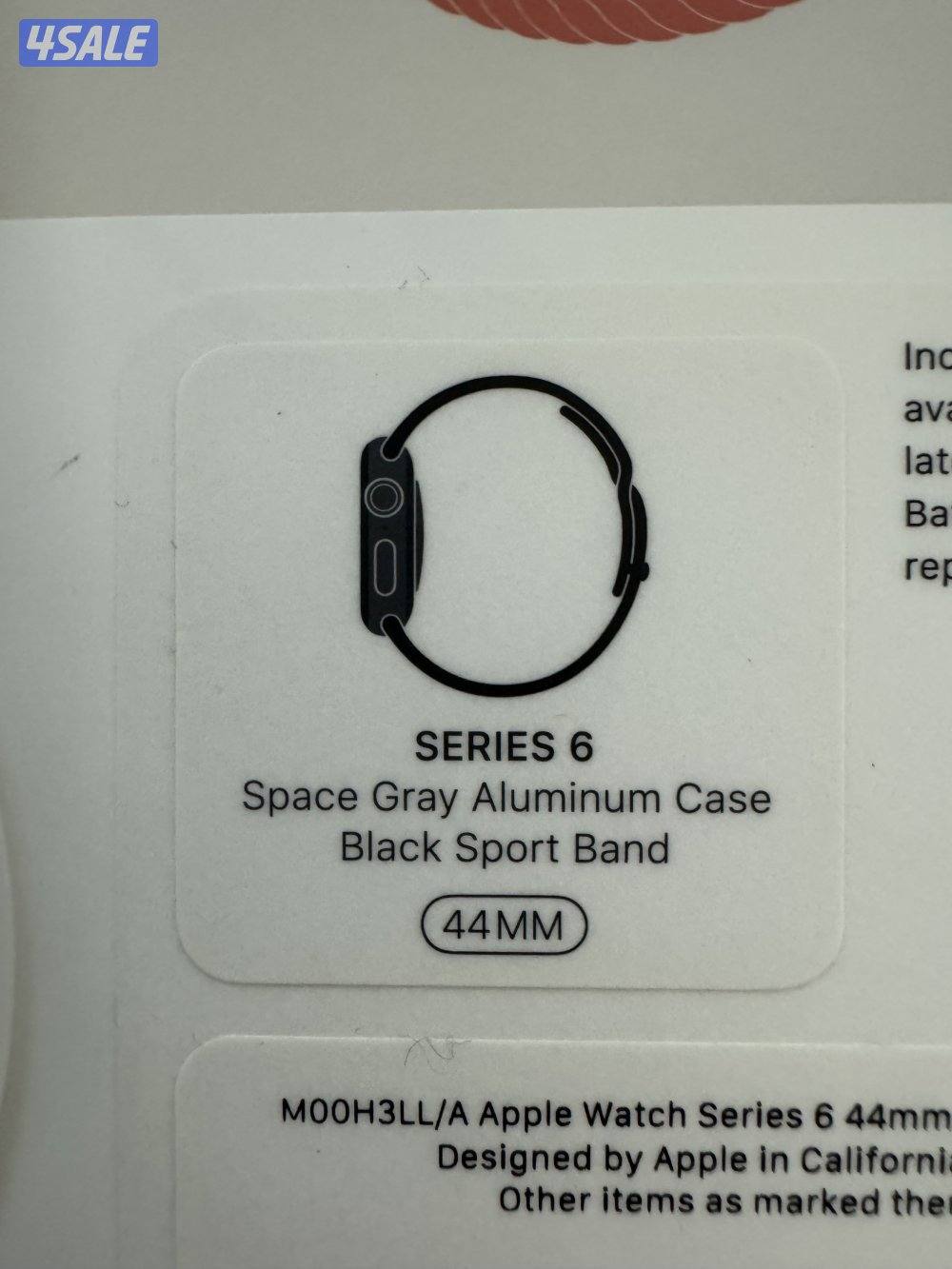 ساعة ابل سلسلة 6 جي بي اس 44 مم5