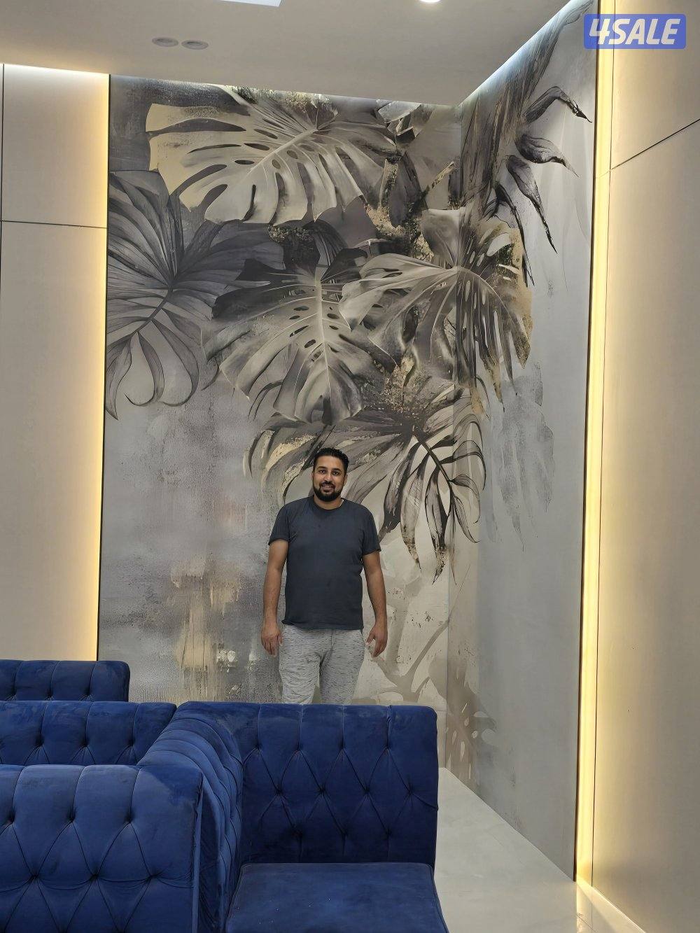 ديكورات واصباغ وبديل الخشب وبديل الرخام وبركيه وبرويز وربسك وجام15