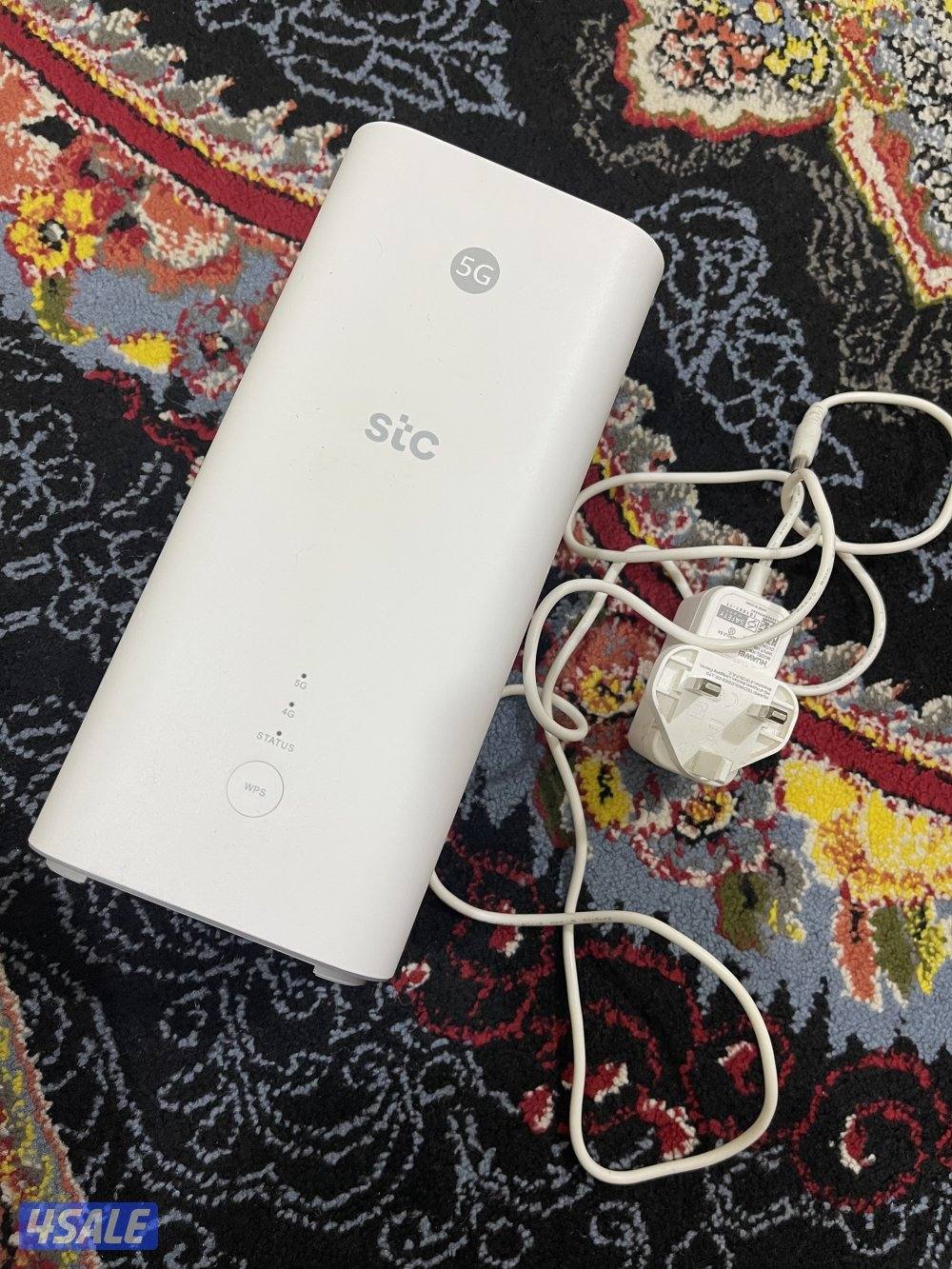 راوتر ثابت برو 4 فايف جي 5g نظيف وشغال تمام مع الشحن0