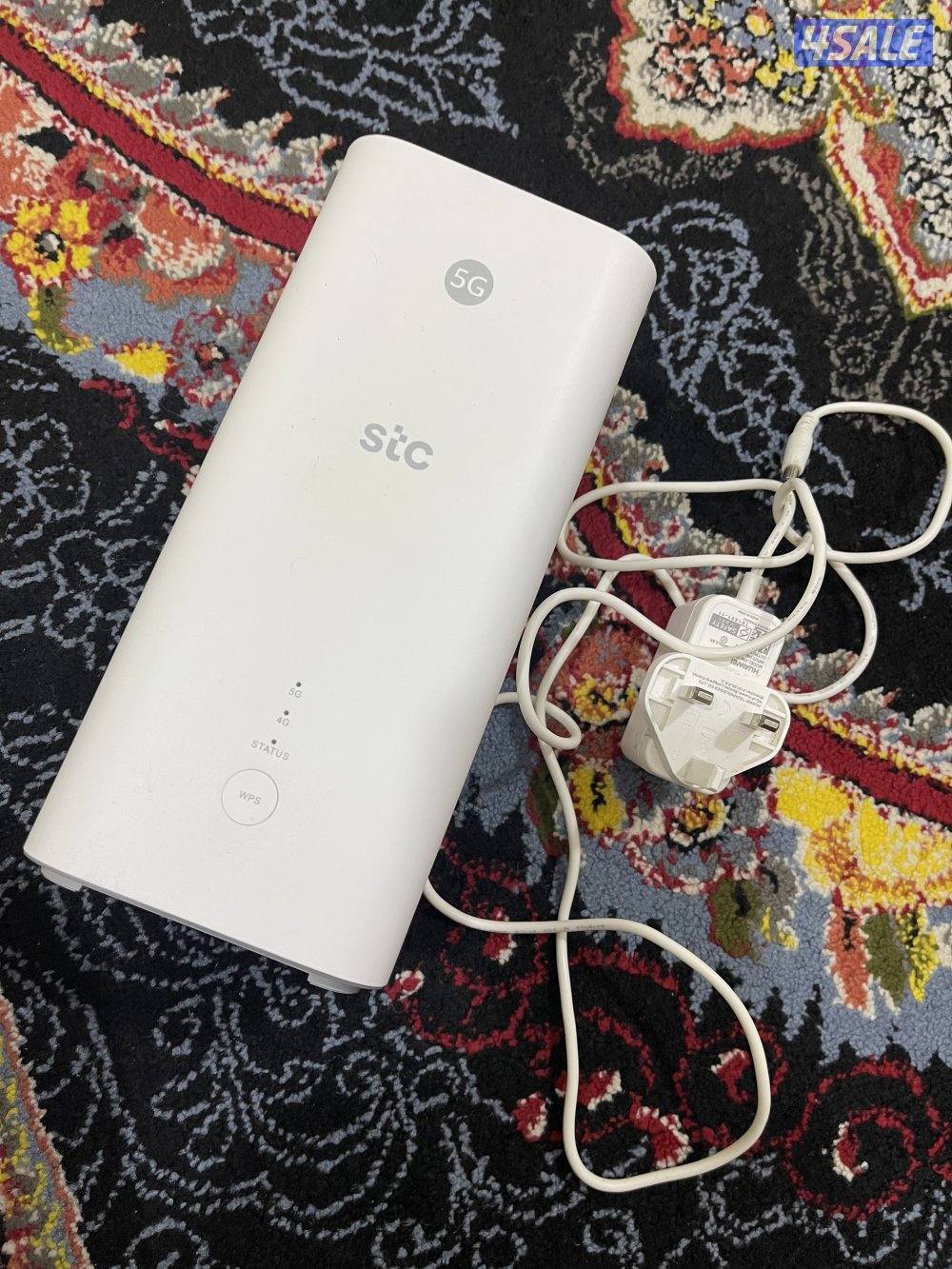 راوتر ثابت برو 4 فايف جي 5g نظيف وشغال تمام مع الشحن1