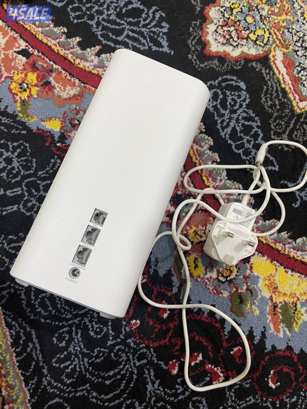 راوتر ثابت برو 4 فايف جي 5g نظيف وشغال تمام مع الشحن2