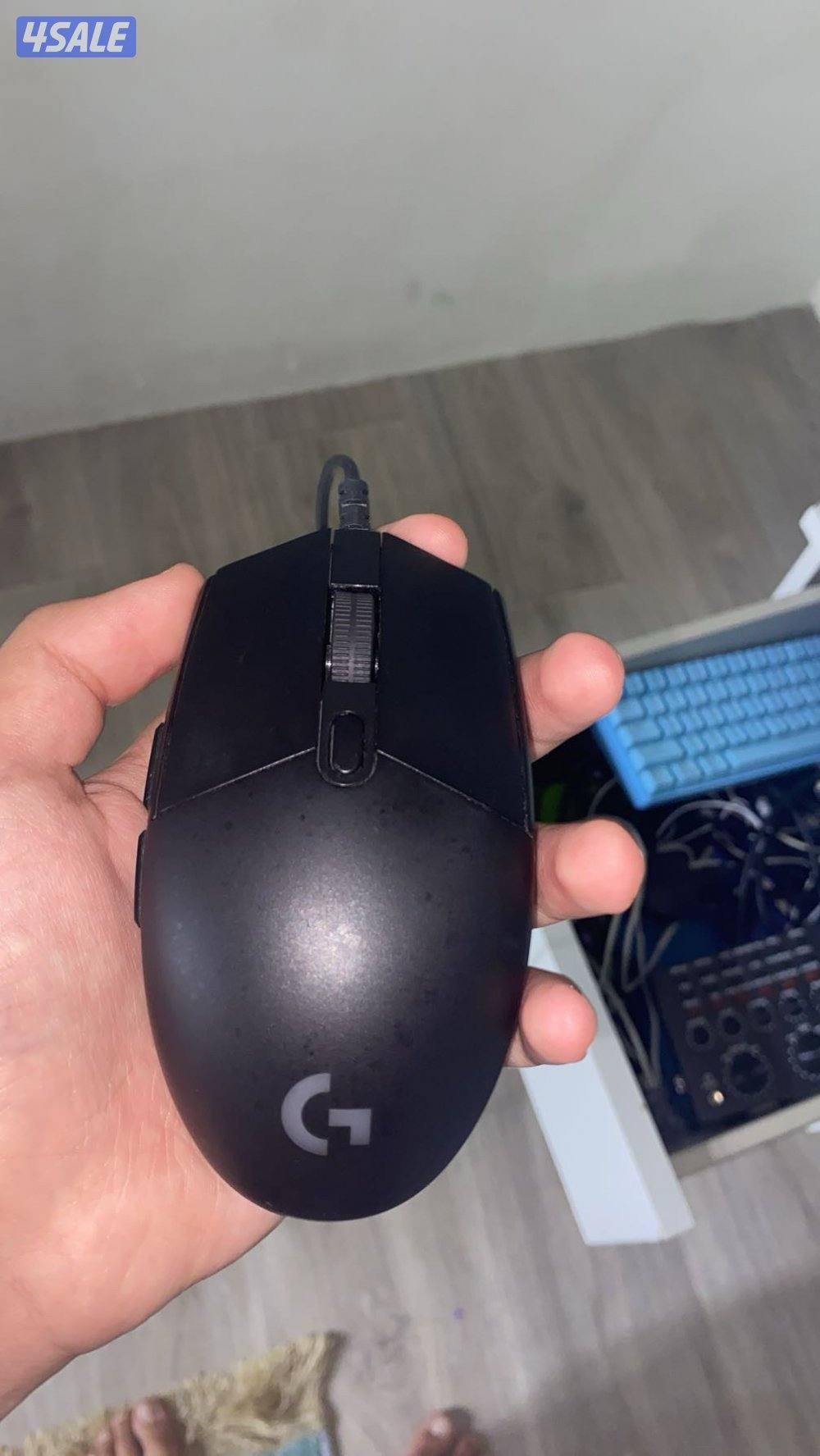 للبيع سماعة ريزر وكيبورد وماوس لوجتك1