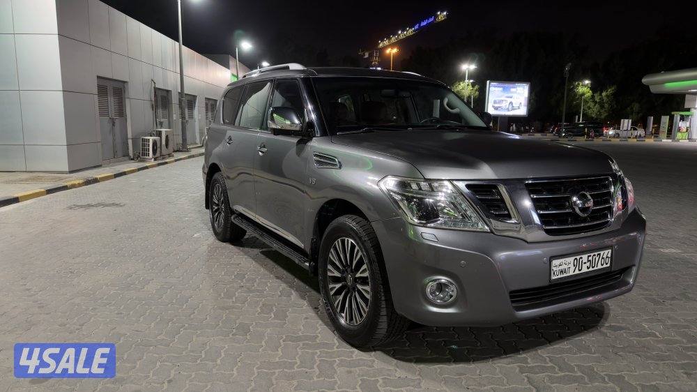 باترول بلاتينيوم ستي 2016 درجة اولى لون رمادي 8 سلندر1