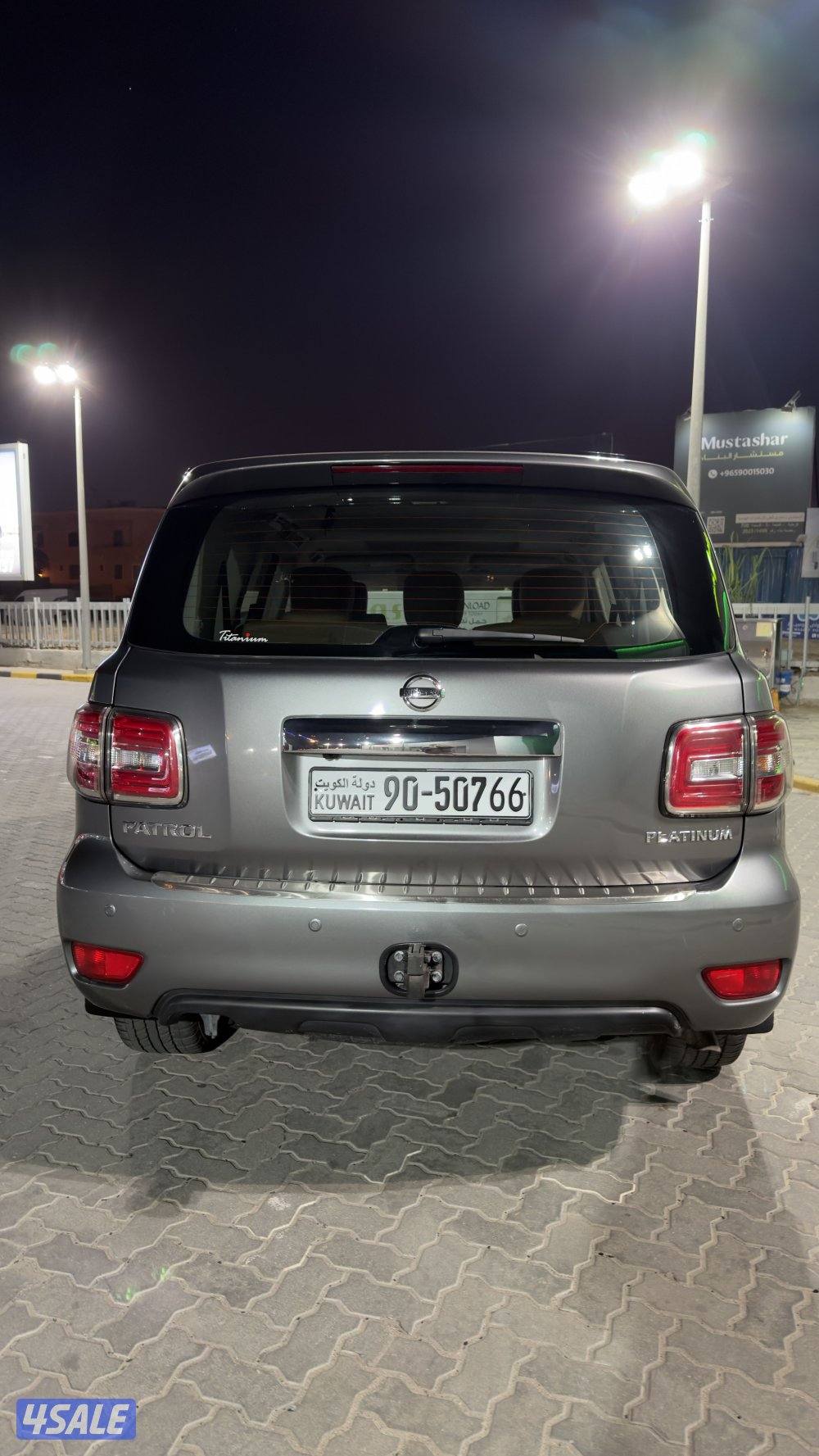 باترول بلاتينيوم ستي 2016 درجة اولى لون رمادي 8 سلندر3