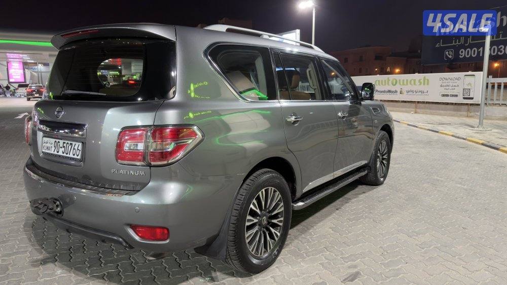 باترول بلاتينيوم ستي 2016 درجة اولى لون رمادي 8 سلندر5