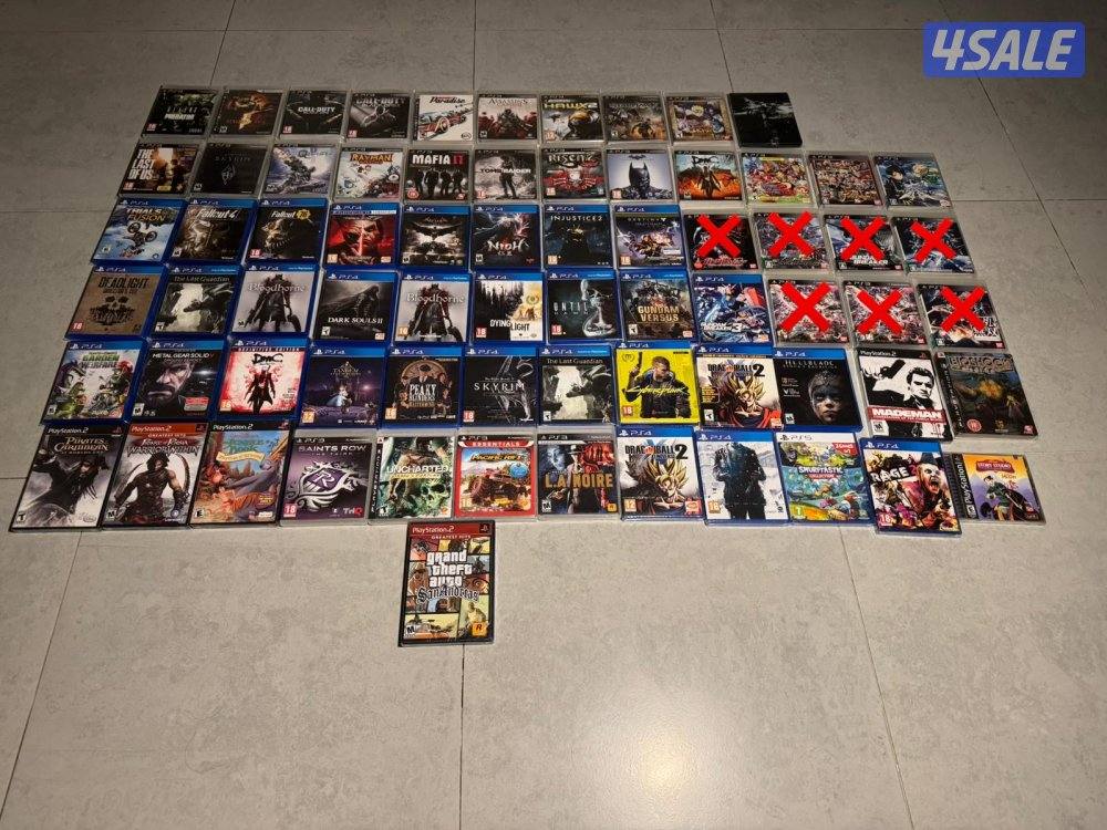 اشرطة سوني ون وتو وثري وفور وفايف0