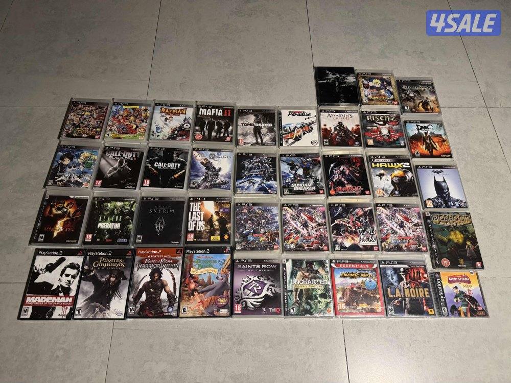 اشرطة سوني ون وتو وثري وفور وفايف2