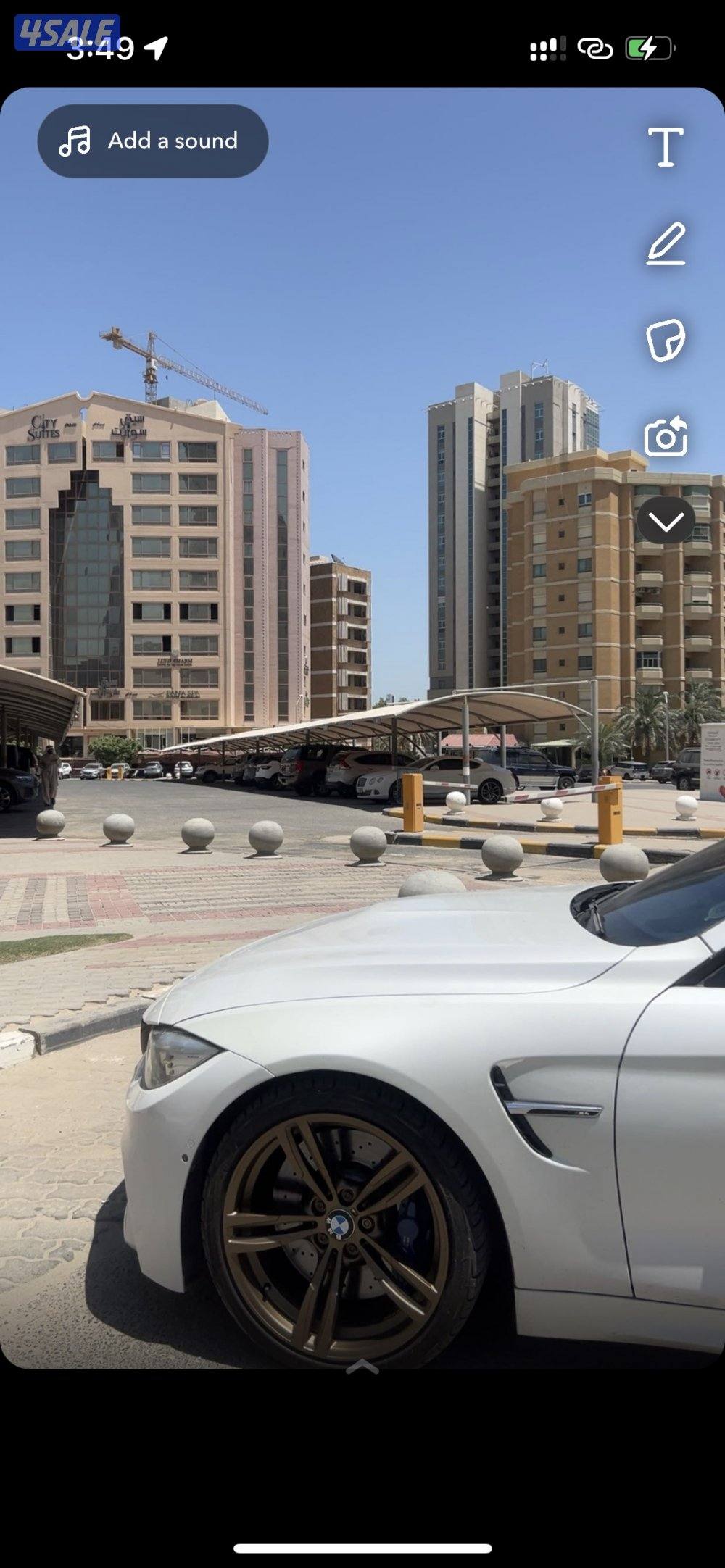 للبيع بي ام M4 20153