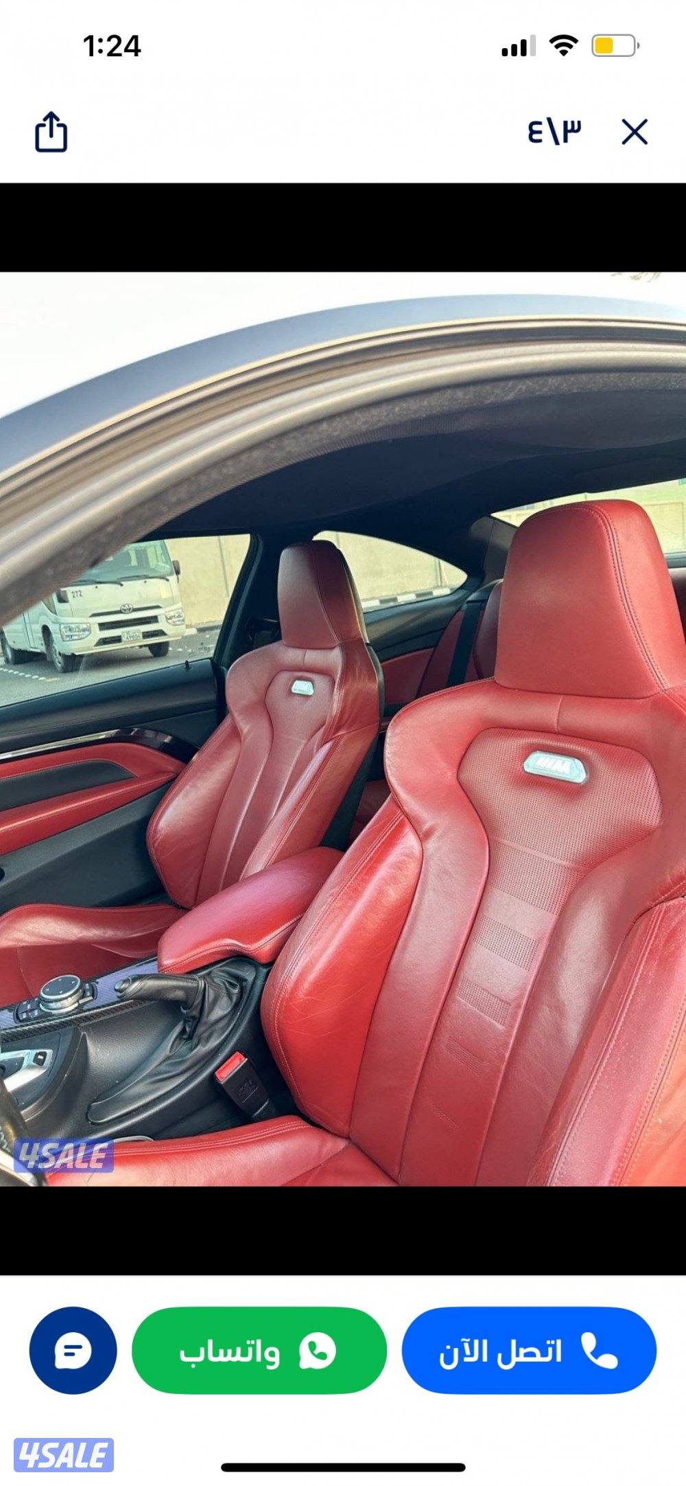 للبيع بي ام M4 20156