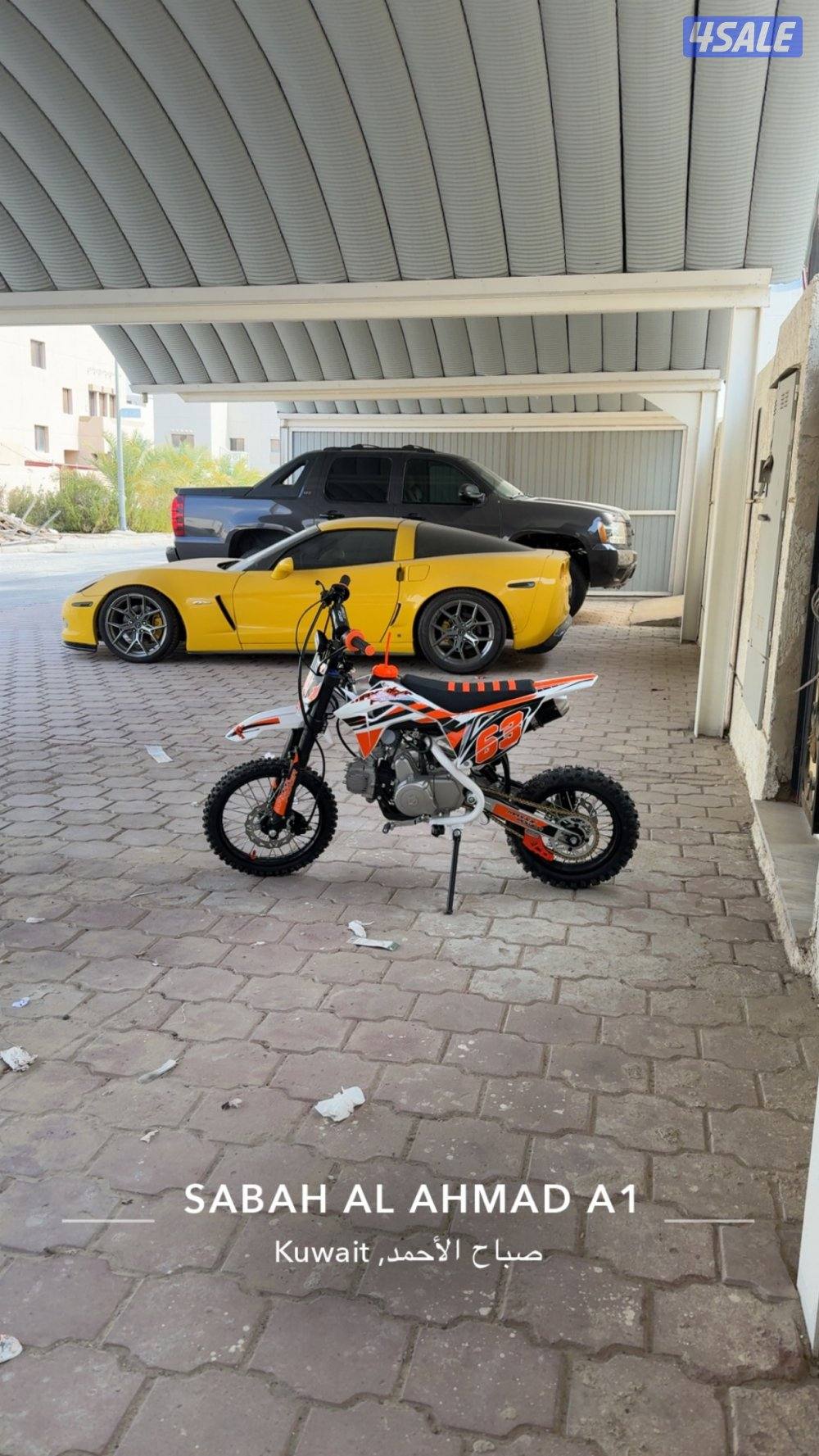 صيني ٤ غيارات نظيف اخذه ودق سلف مع خوذه ونظاره0