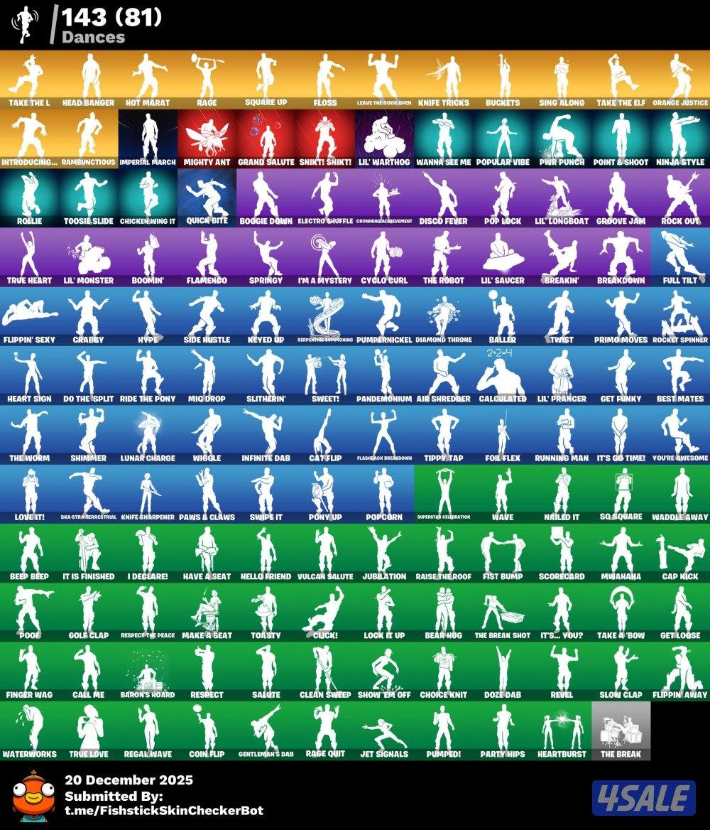 حساب فورت نايت نادر🔥✅3