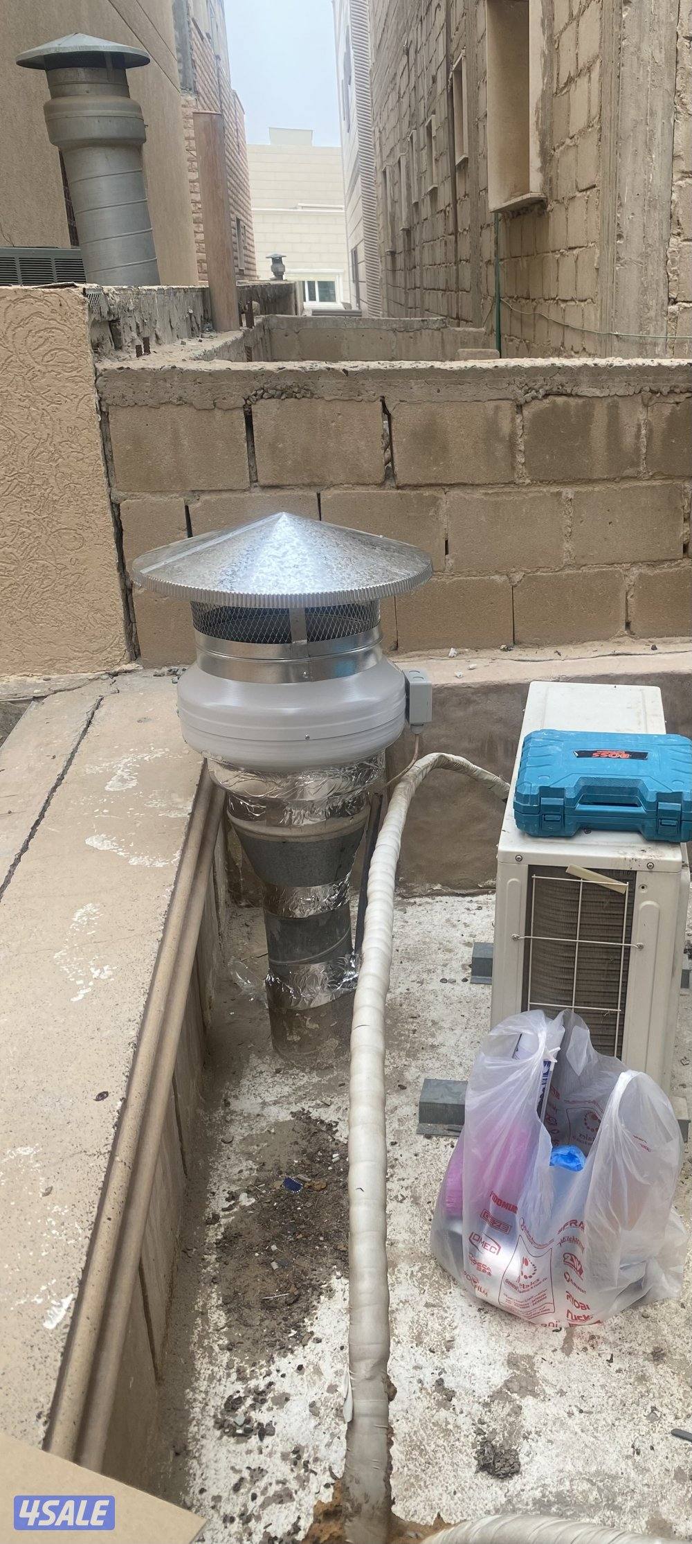 تهويه مركزيه شفاطات مطابخ وحمامات يوجد لدينا خدمه مميزه2