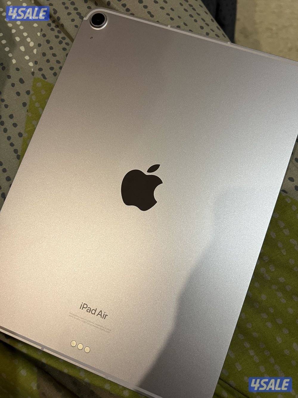 ايياد اير ام2 128 قيقا لون بنفسجي+ قلم برو ايباد + كفر براند يونيك+حما2