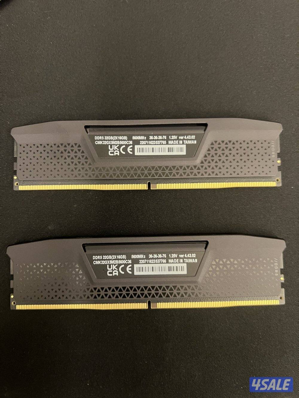 corsair vengeance ddr5 ram 32GB1