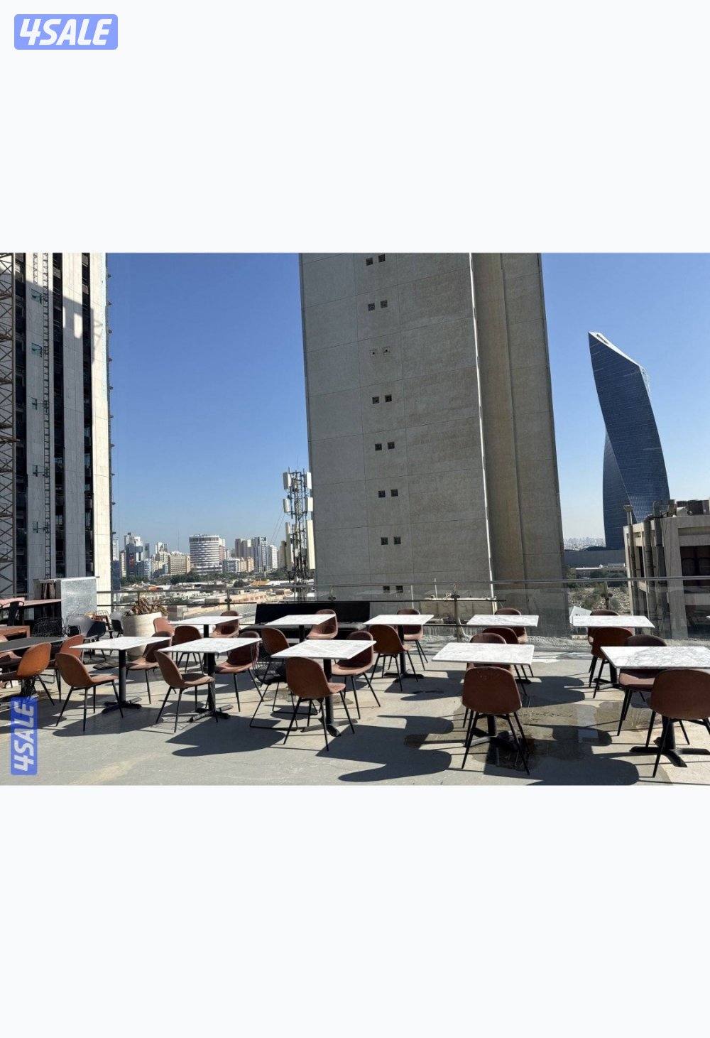 محل مطعم  روف للإيجار المساحه المرخصة 120 بالاضافة الي ارتداد 700 متر14