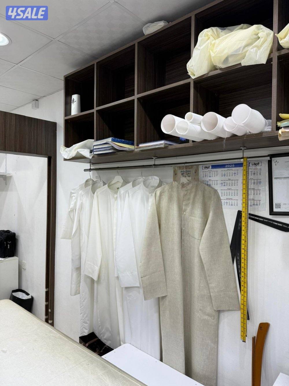 للبيع خياط رجالي بالبلوكات مجمع مريم بالسرداب3